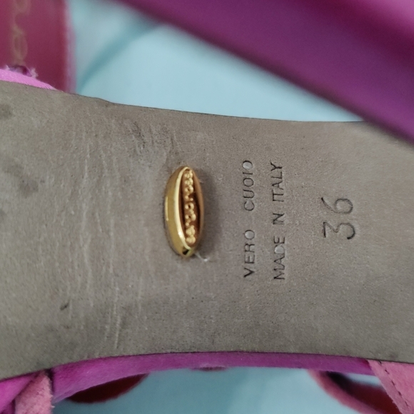 Pink Rhinestone Platform Heels - Picture 7 of 14